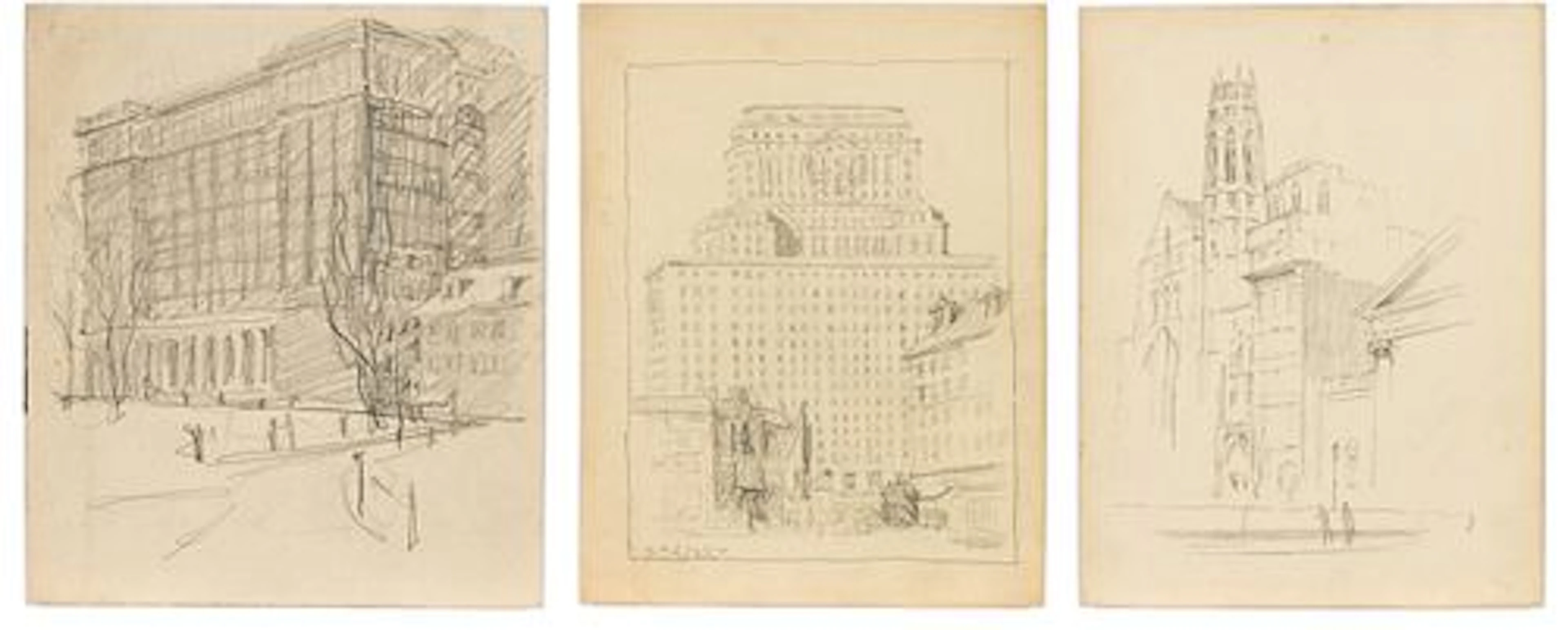 Christopher Murphy Jr., 3 New York Sketches