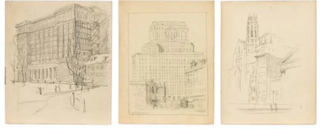 Christopher Murphy Jr., 3 New York Sketches