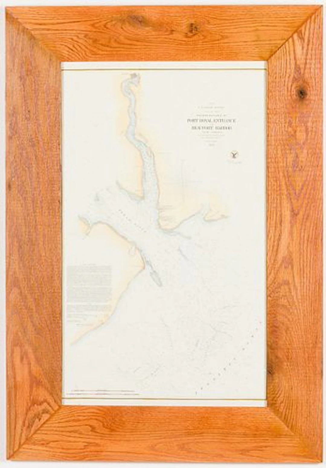 Port Royal Entrance and Beaufort Harbor, SC, 1855