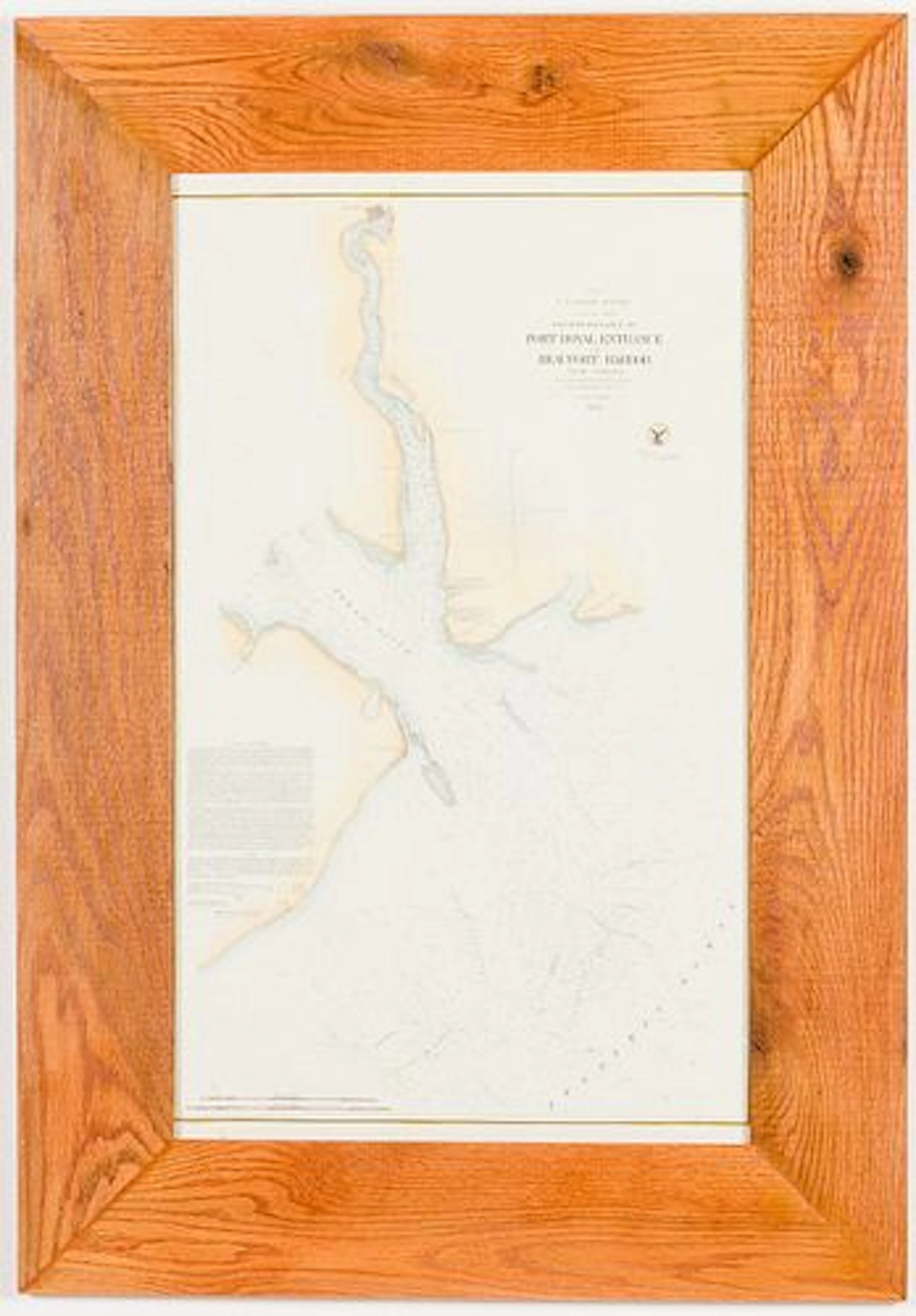 Port Royal Entrance and Beaufort Harbor, SC, 1855
