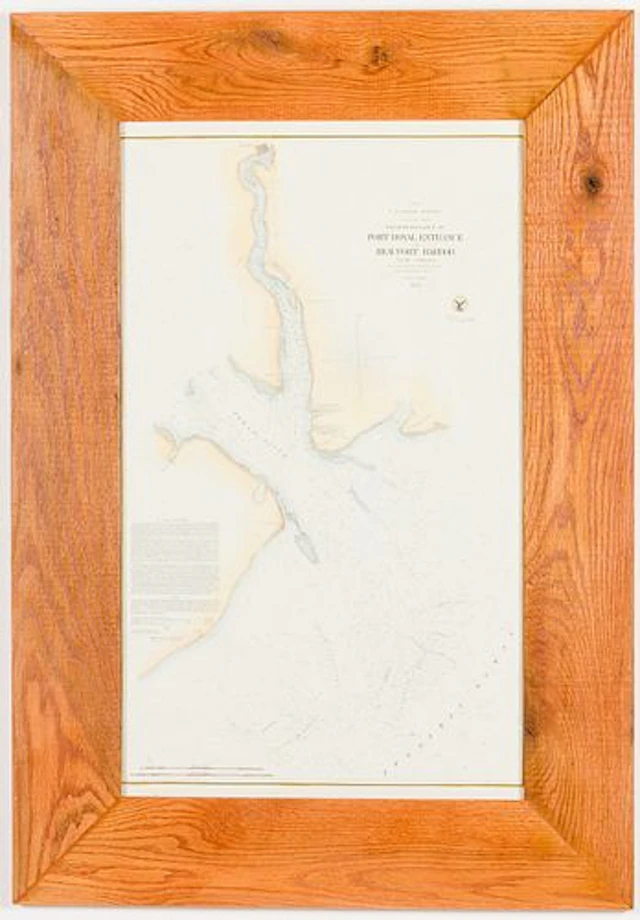Port Royal Entrance and Beaufort Harbor, SC, 1855