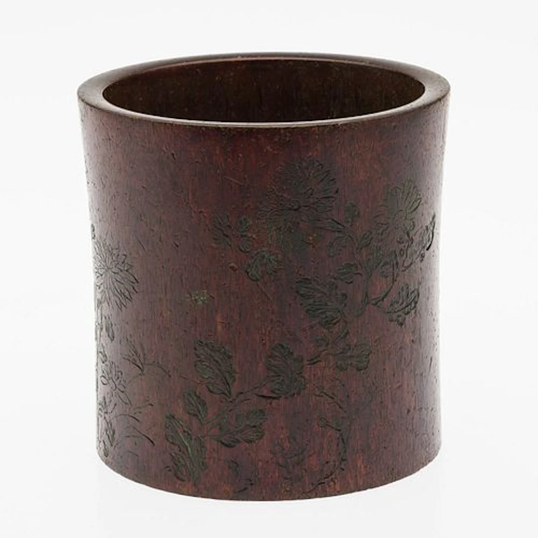 Chinese Brush Pot, Probably Huanghuali