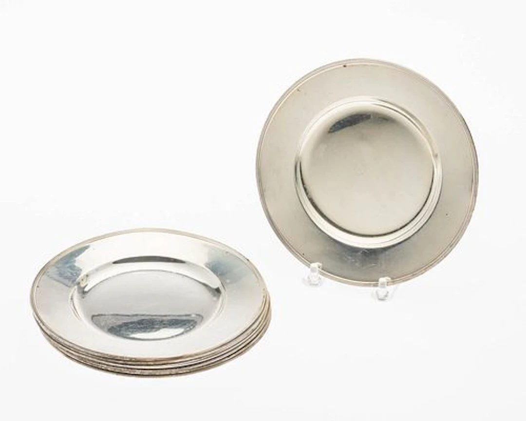 8 Gorham Sterling Silver Butter Plates