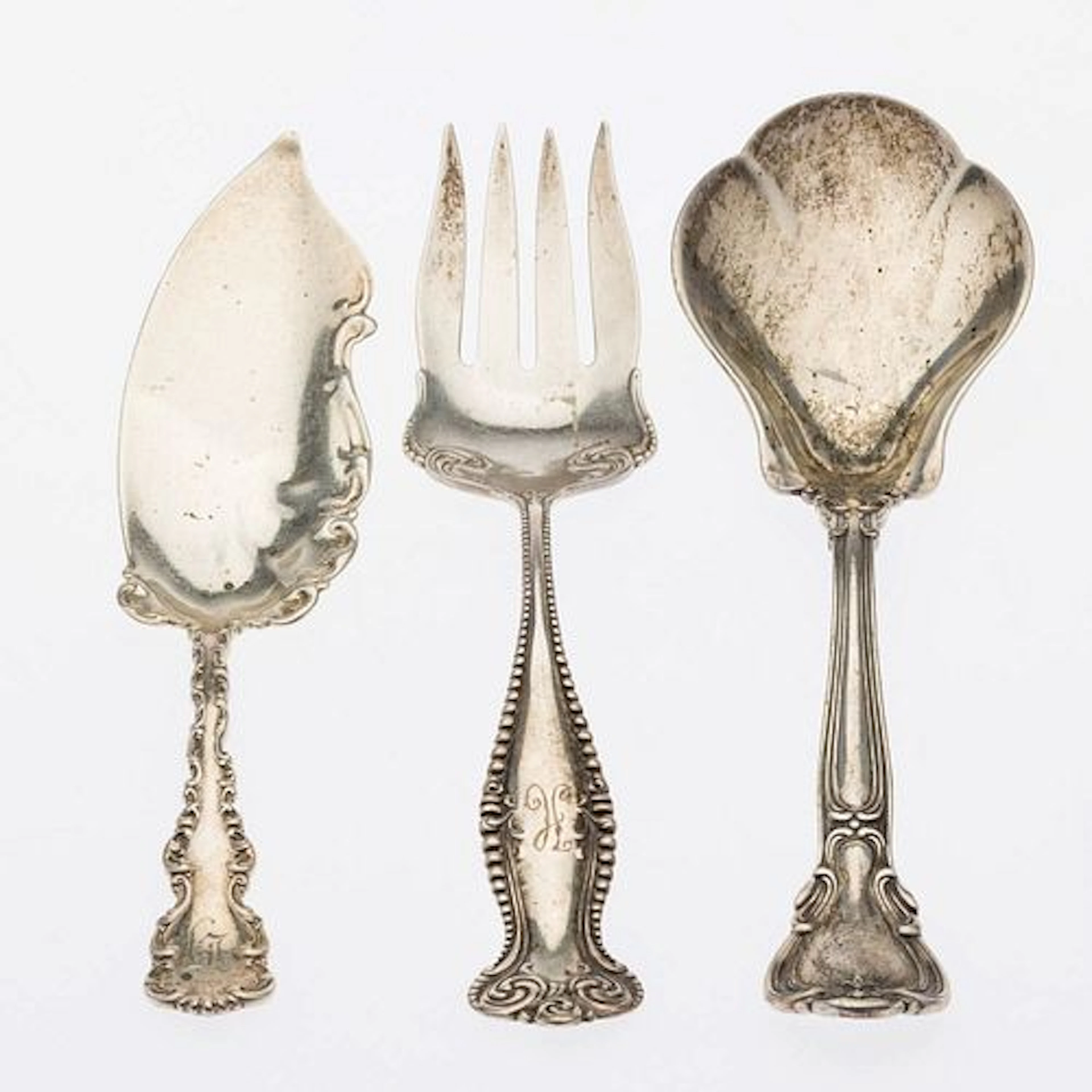 3 American Sterling Silver Serving Utensils