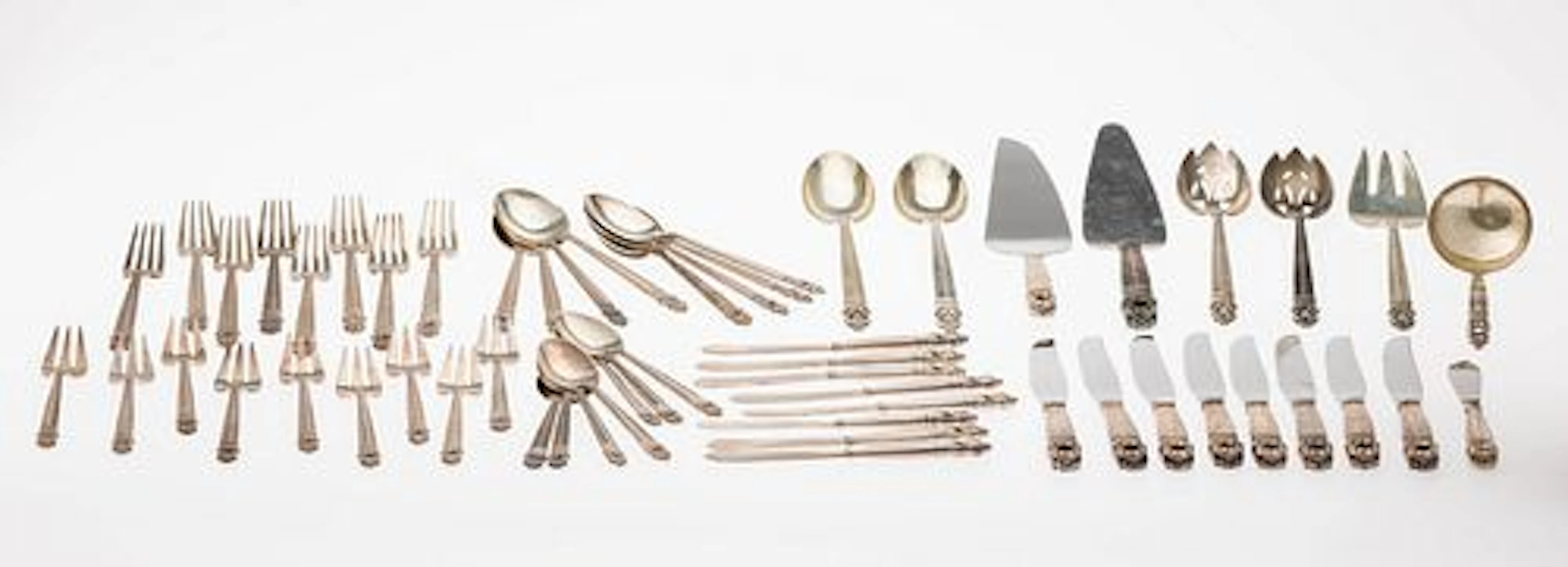International Silver Royal Danish Sterling Flatware
