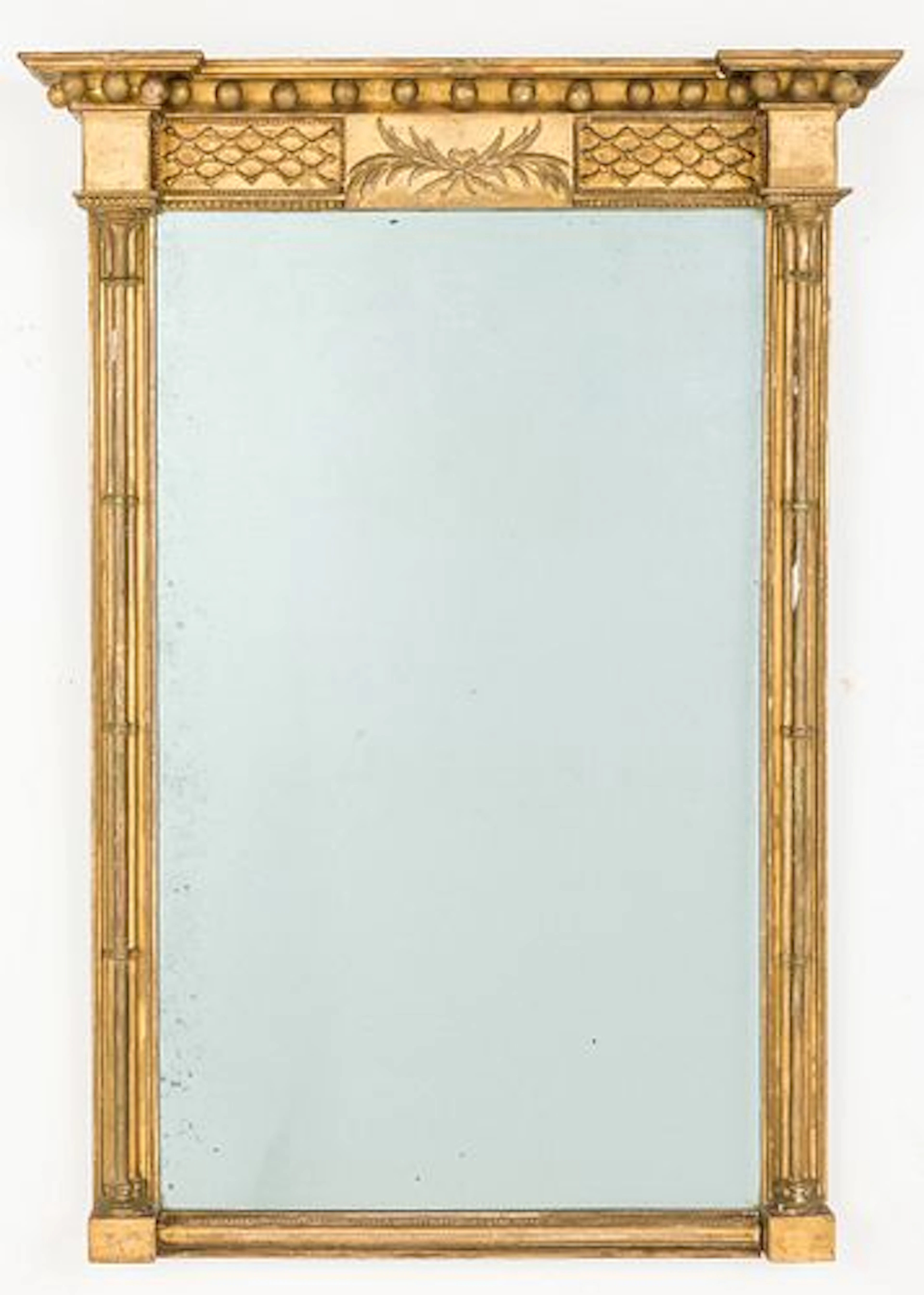 Federal Giltwood Pier Mirror, 19th Century