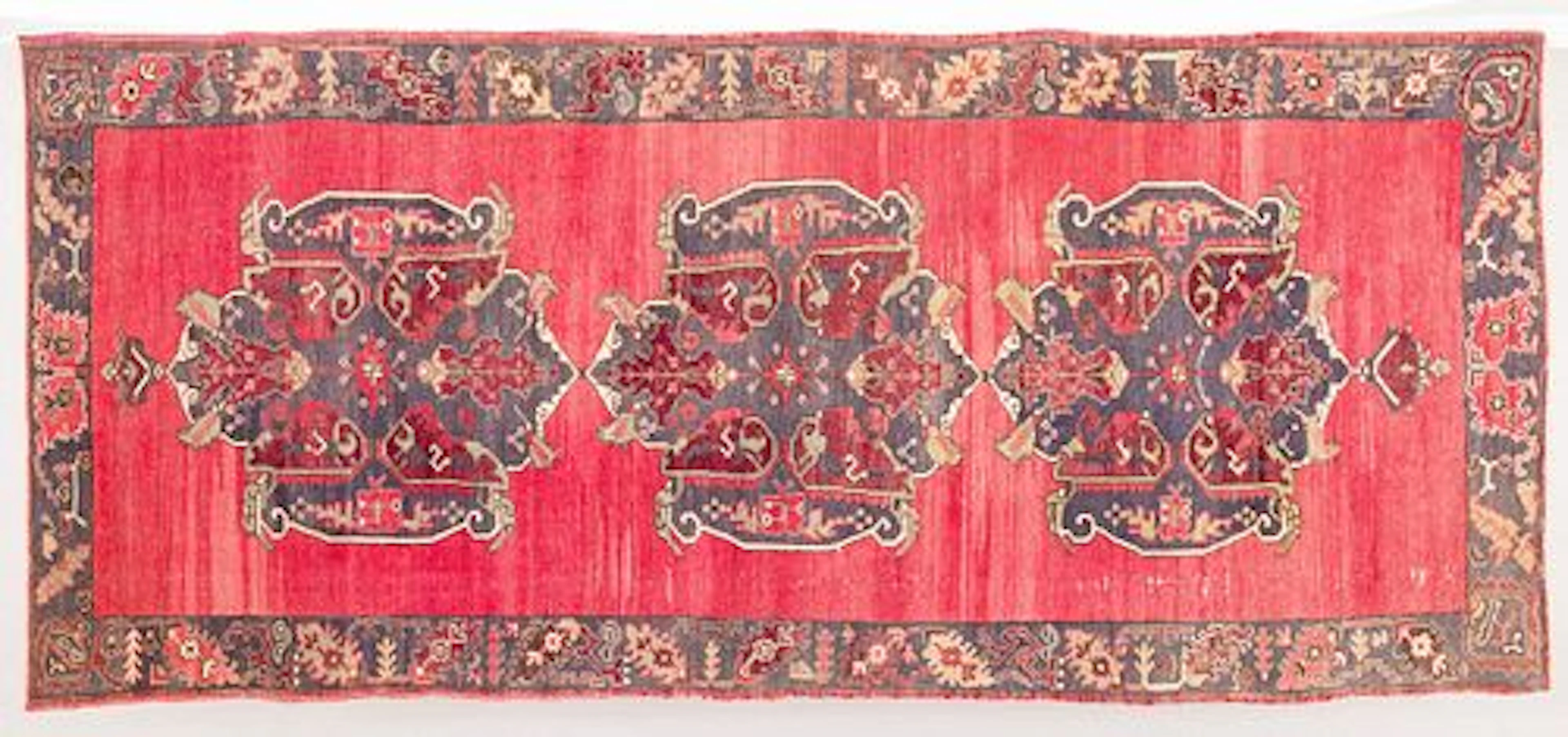 Turkish Salmon Wool Rug