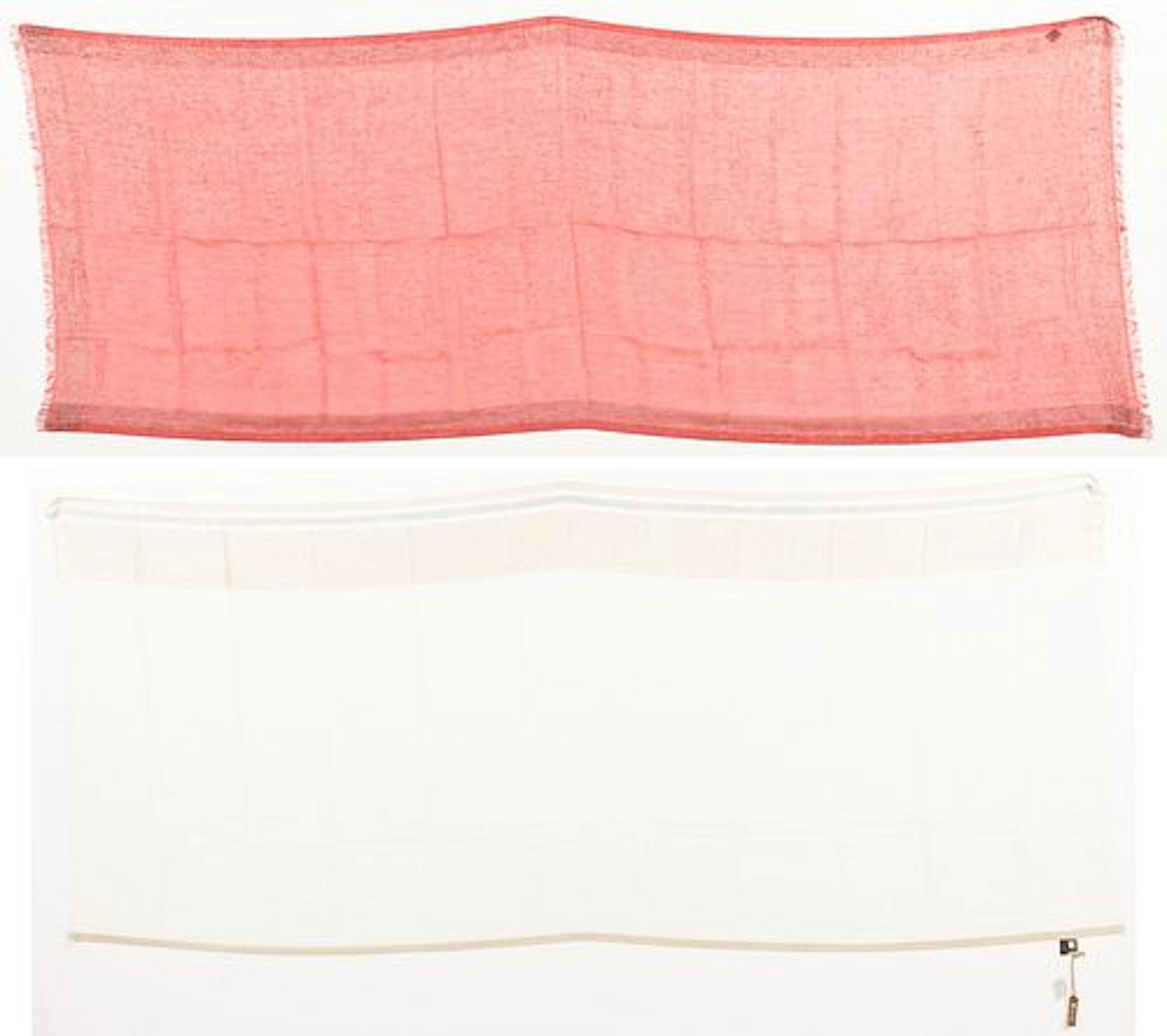 Two Loro Piana Cashmere, Silk and Viscose Scarves
