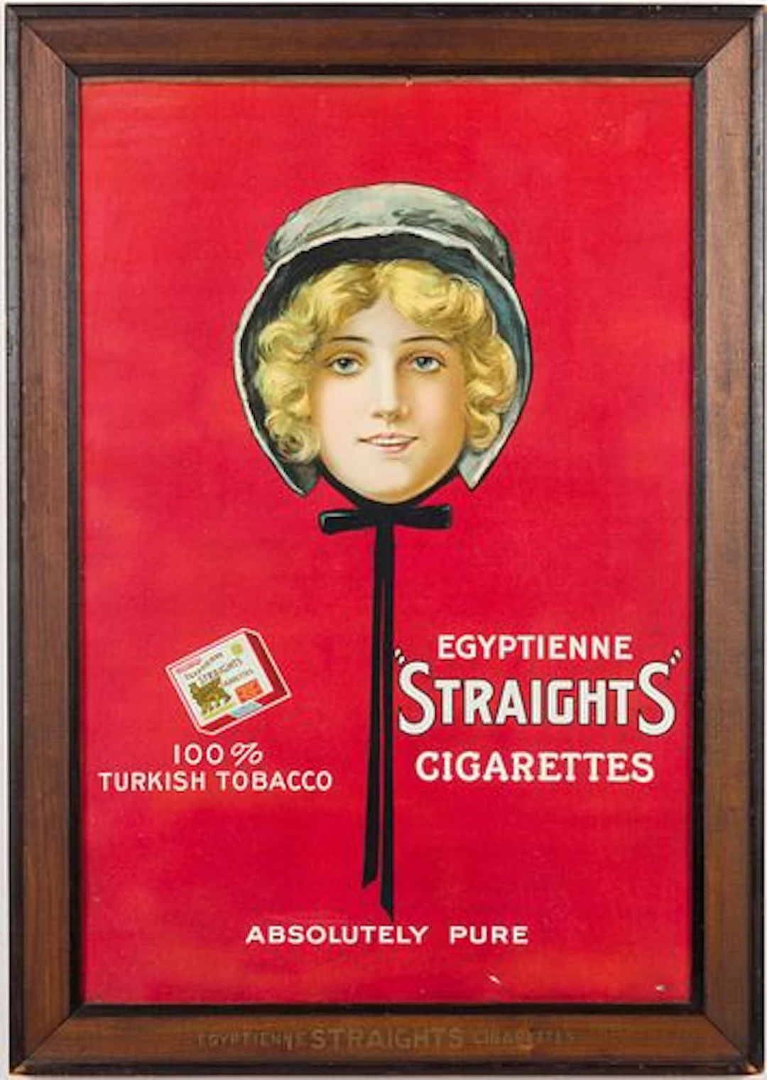 Egyptian Straights Cigarette Poster