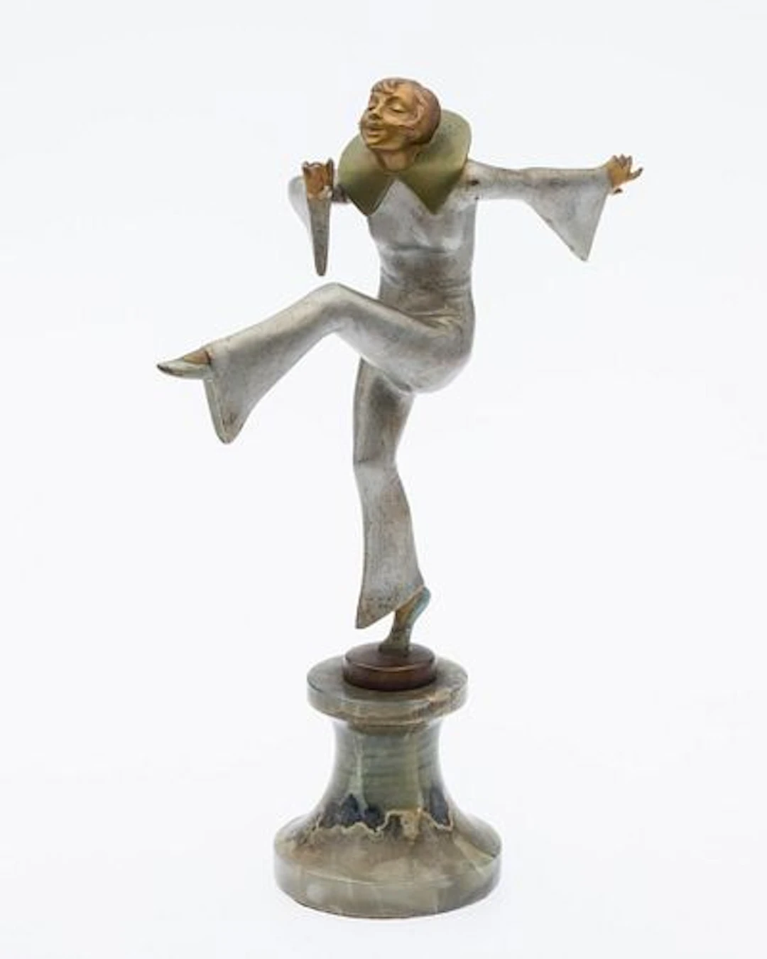 Josef Lorenzl (1892-1950)Dancer, Cold Painted Bronze