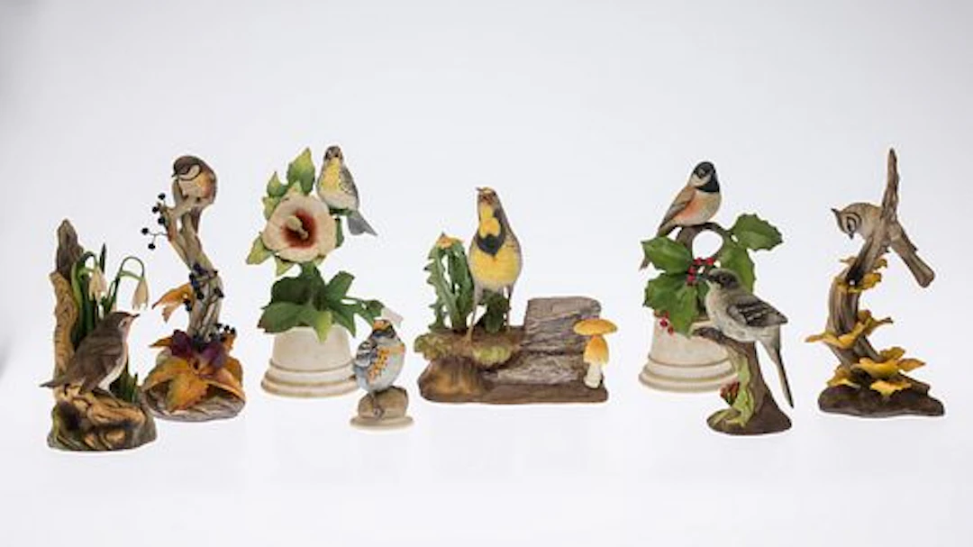 Group of 8 Boehm Birds
