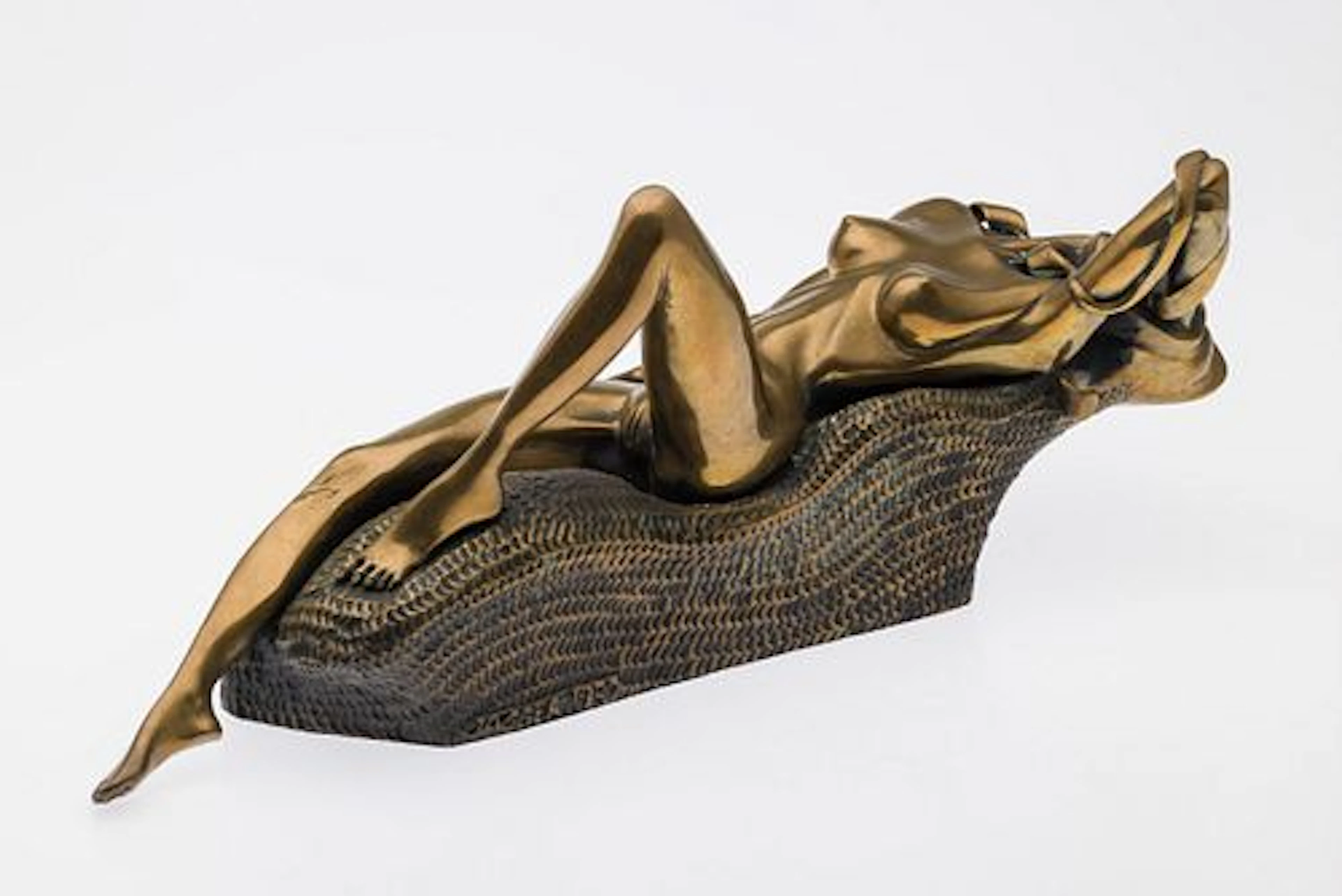 John Jagger (IL/TX, 1920-2013) Reclining Nude Bronze
