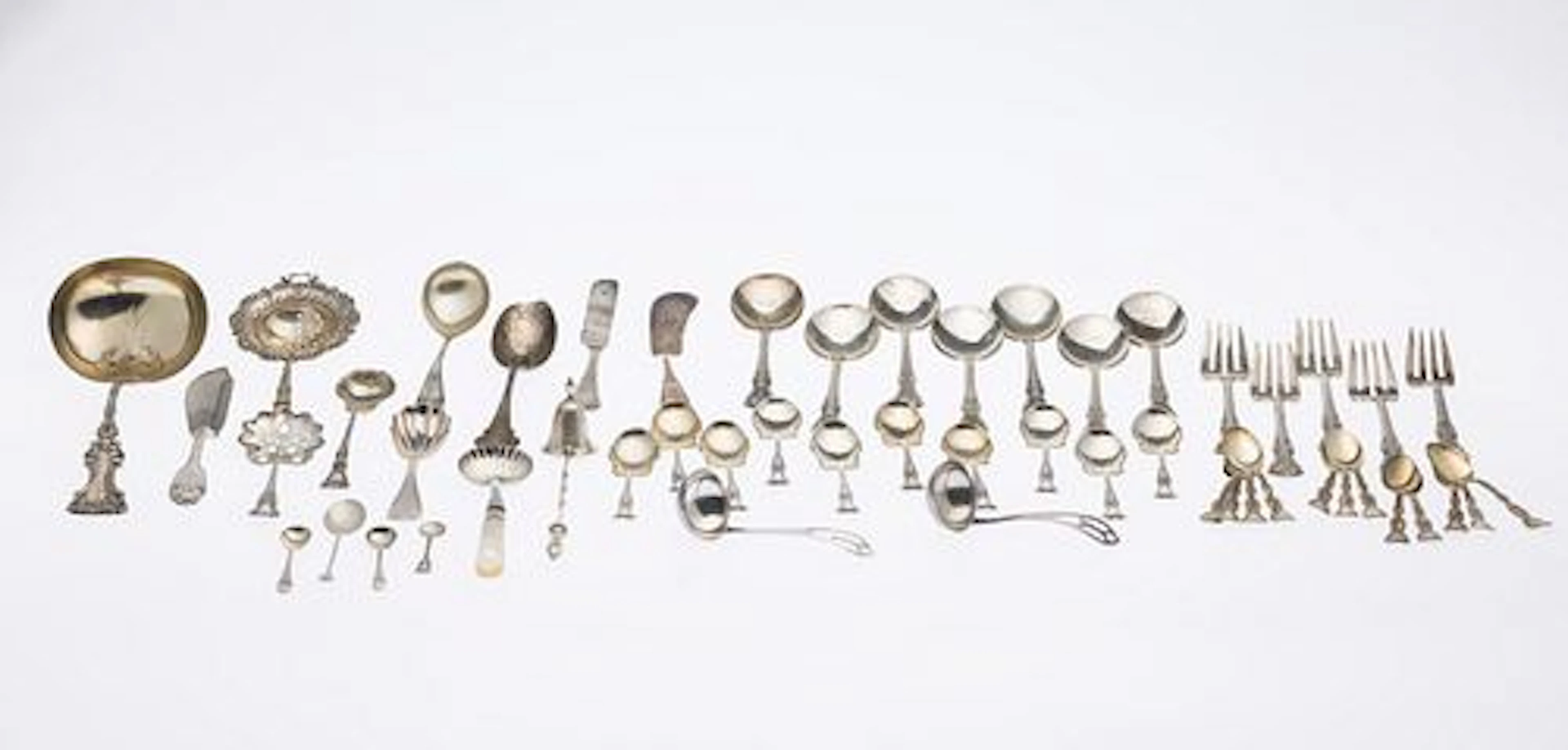 Misc. Group of Sterling Silver Flatware, 48 pcs.