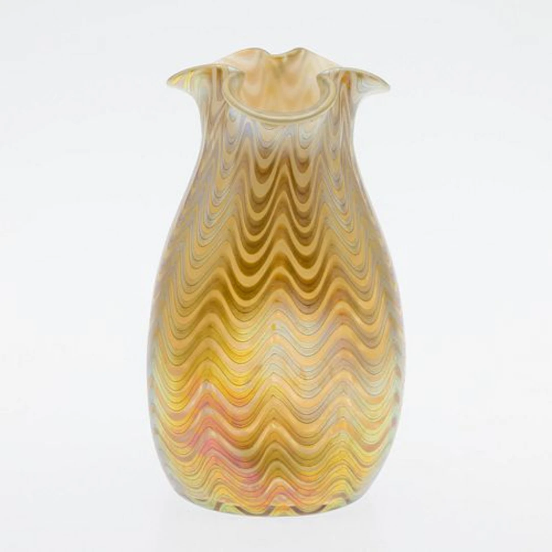 Art Glass Vase, Probably Loetz
