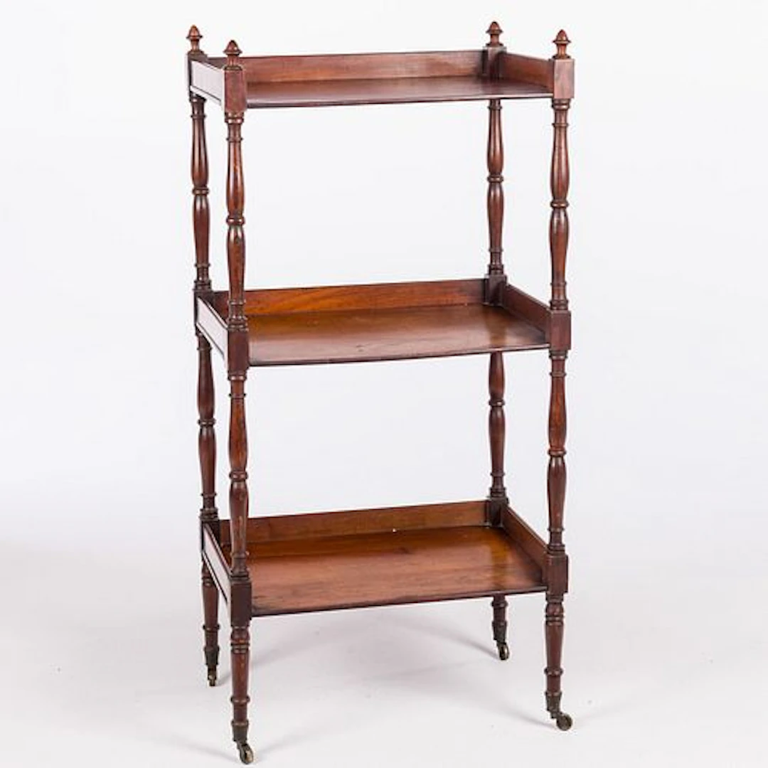 Victorian Mahogany Etagere, 19th Century