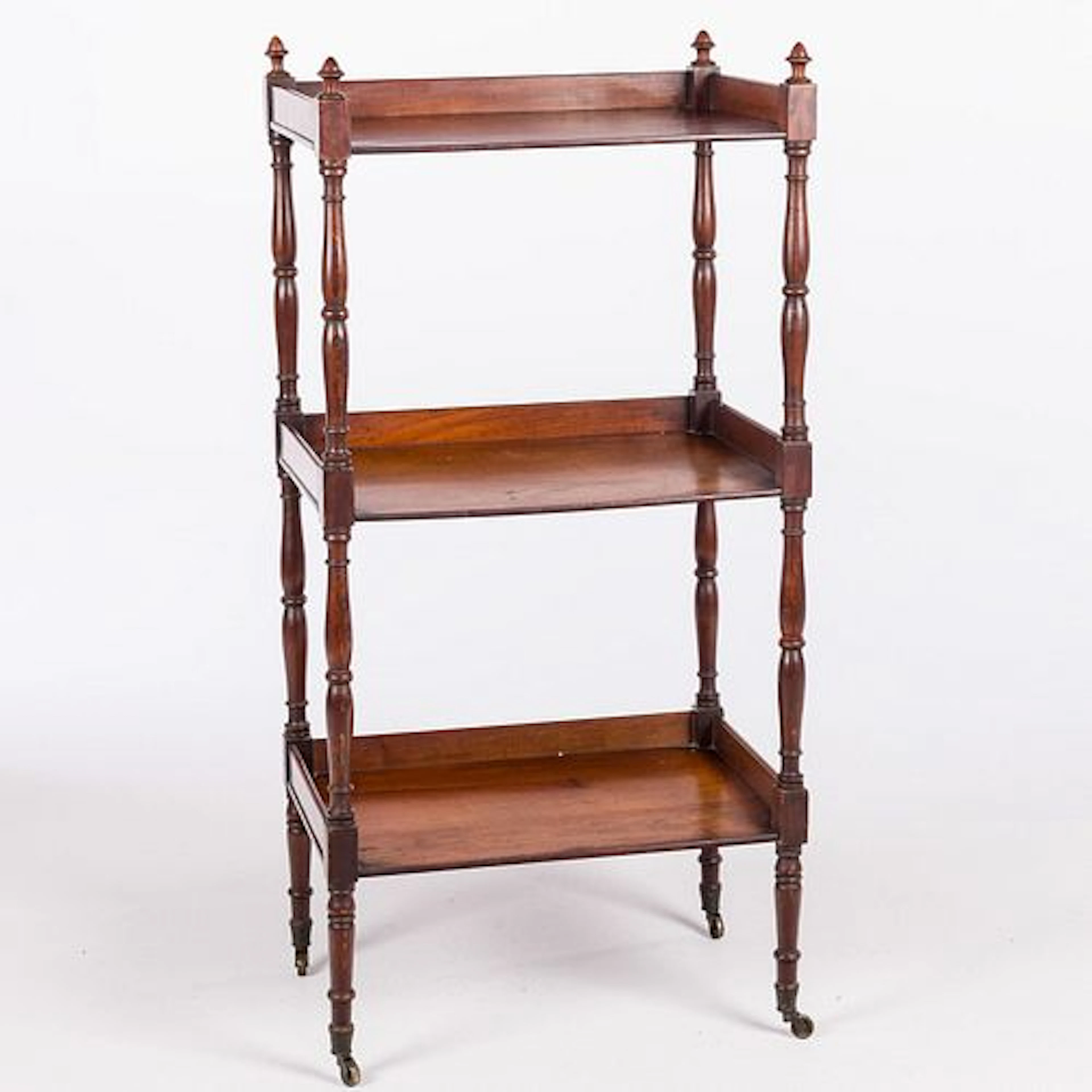 Victorian Mahogany Etagere, 19th Century
