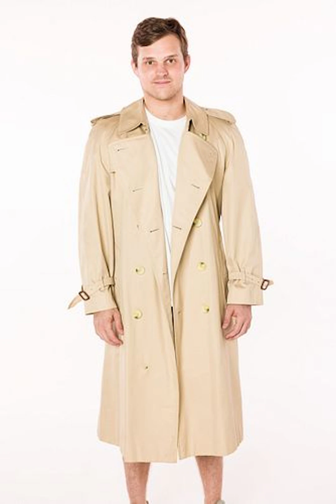Men's Burberry Double-Breasted Trenchcoat