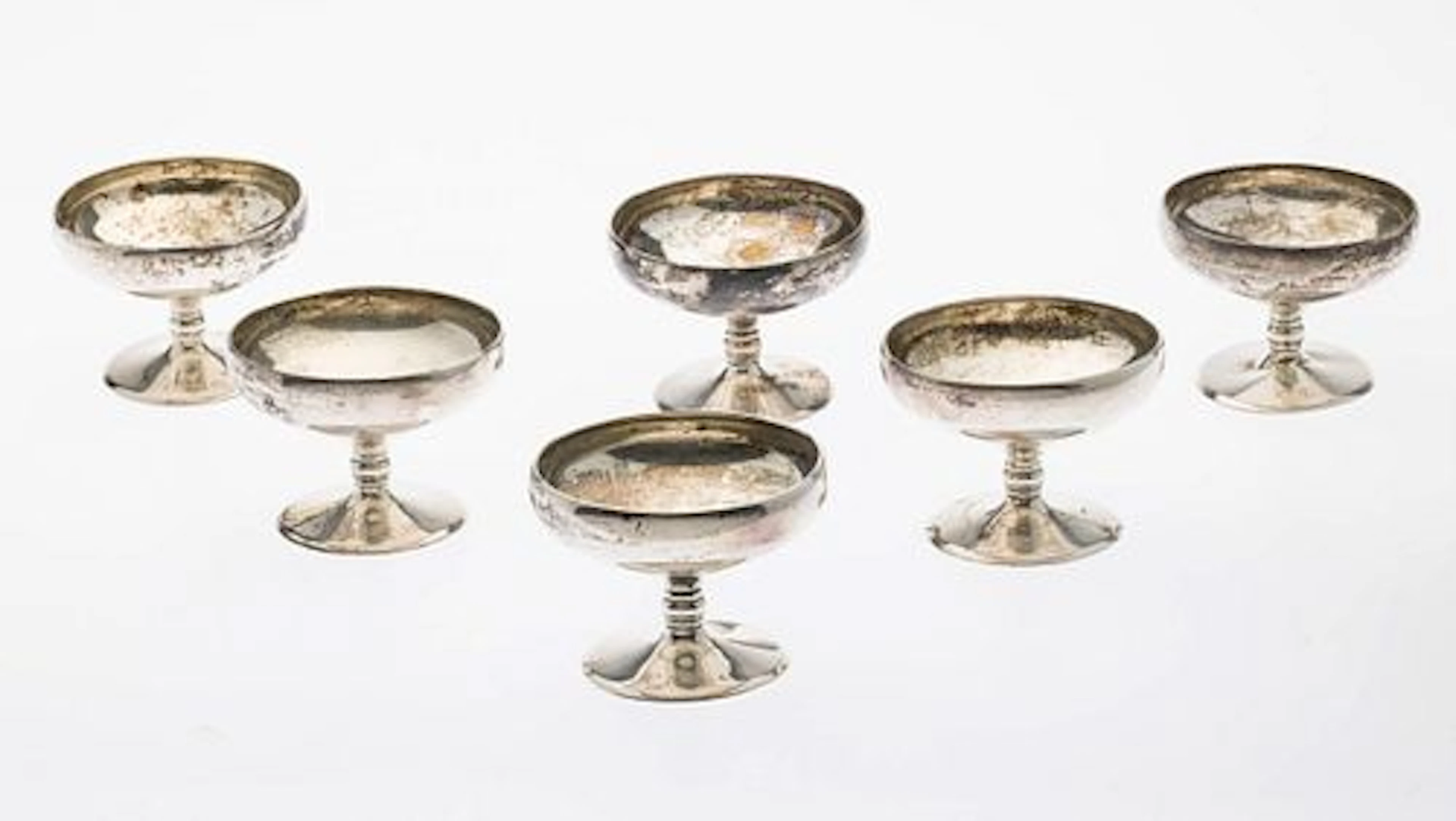 6 Sterling Silver Sherberts
