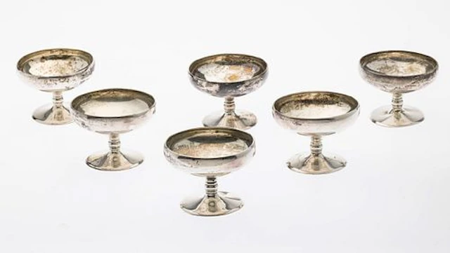 6 Sterling Silver Sherberts