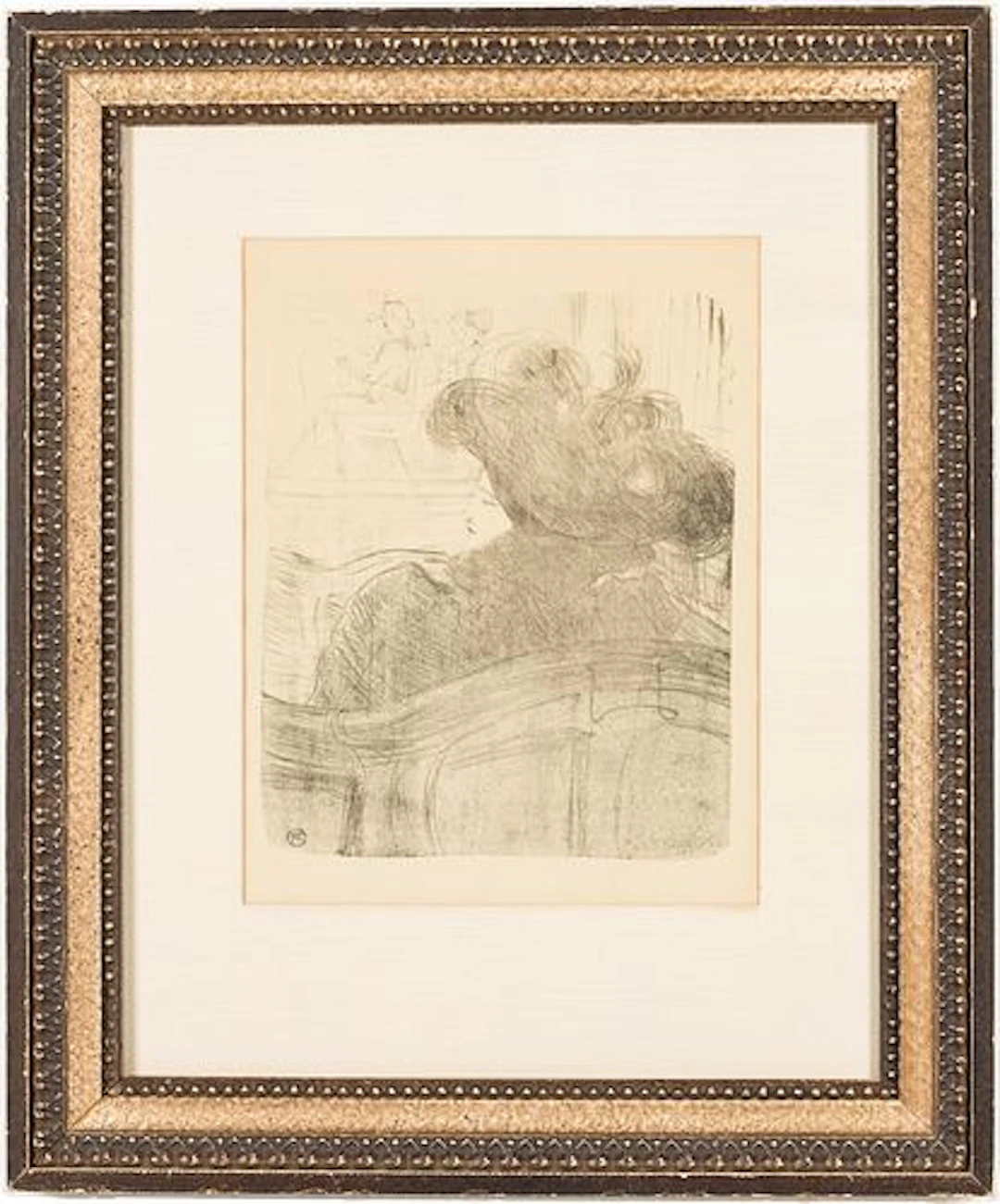 Toulouse Lautrec, Cleo de Merode, Lithograph