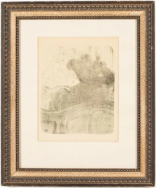 Toulouse Lautrec, Cleo de Merode, Lithograph