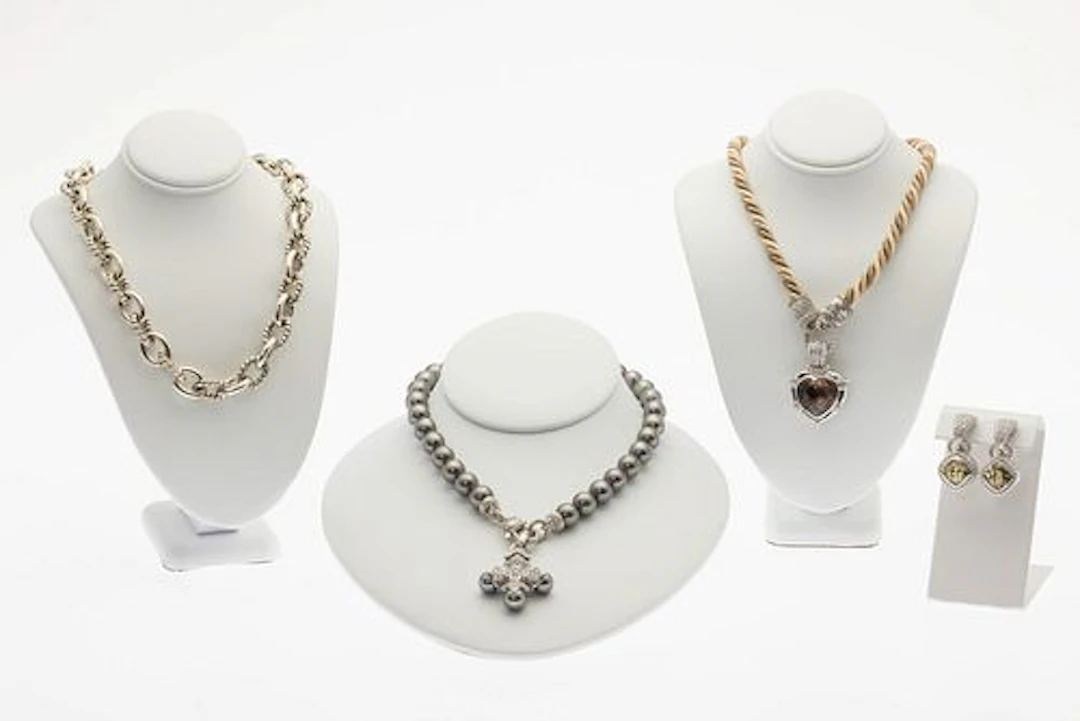 Judith Ribke Sterling & Pearl Jewelry, 4 pcs.