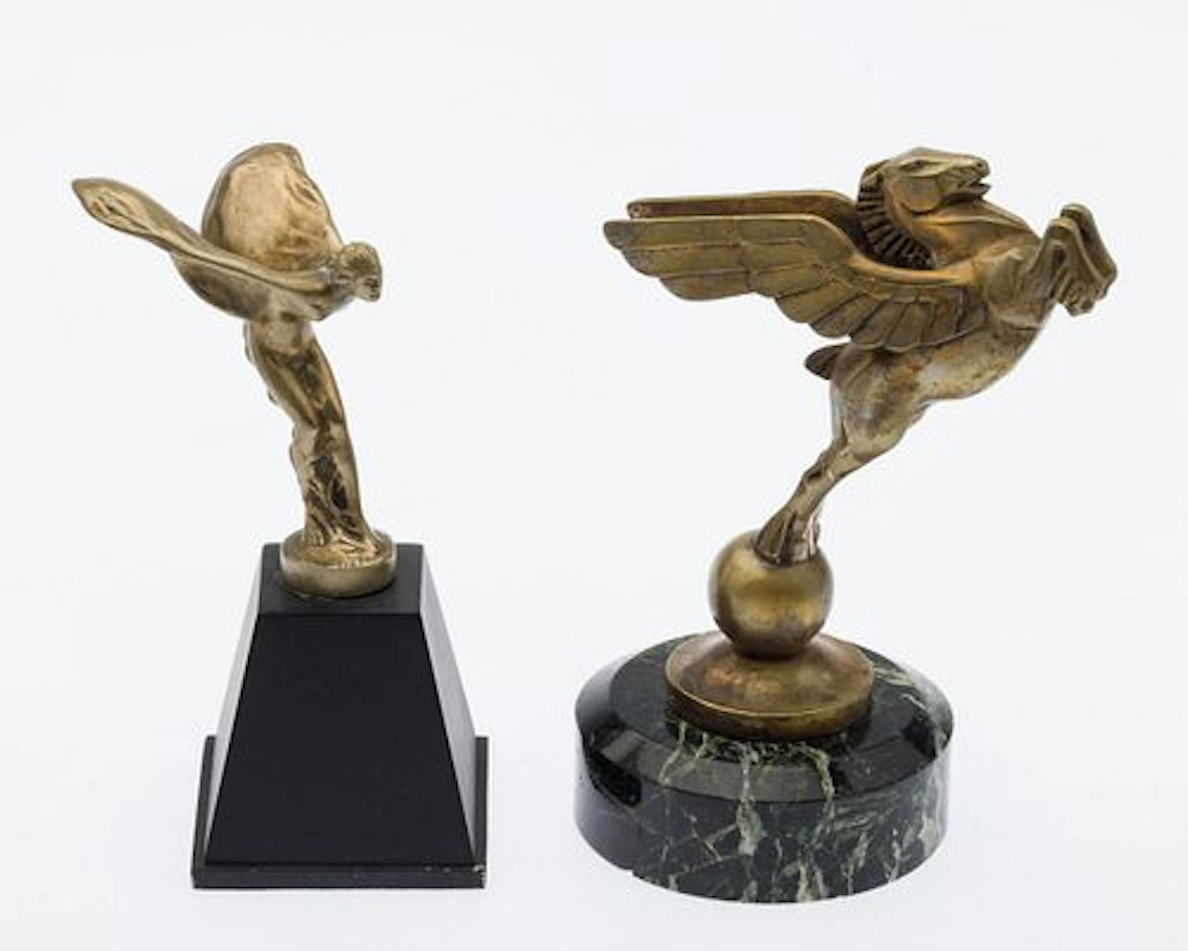 Pegasus Mascot by Emile Martin & Rolls Royce Mascot