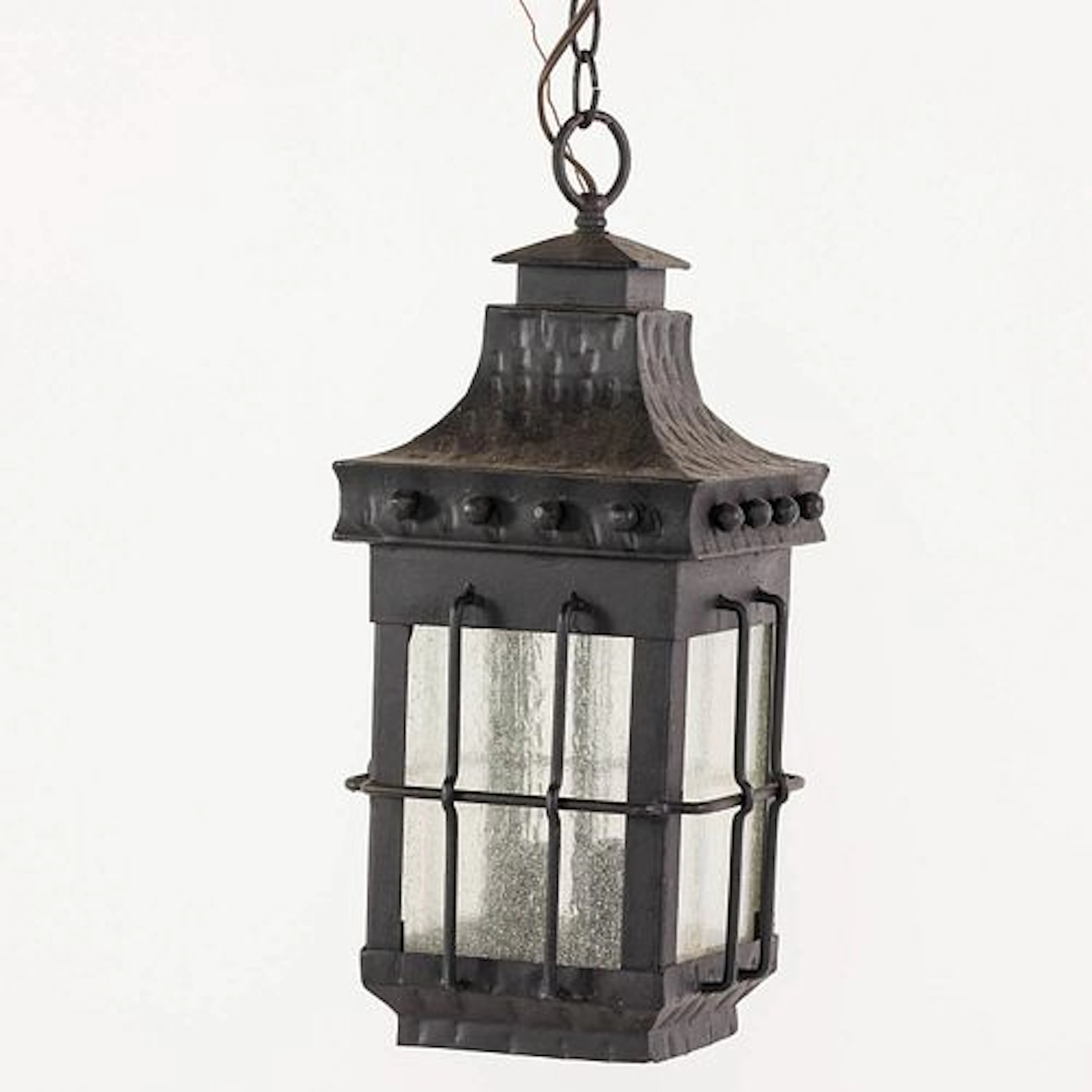 Hanging Outdoor Iron Lantern