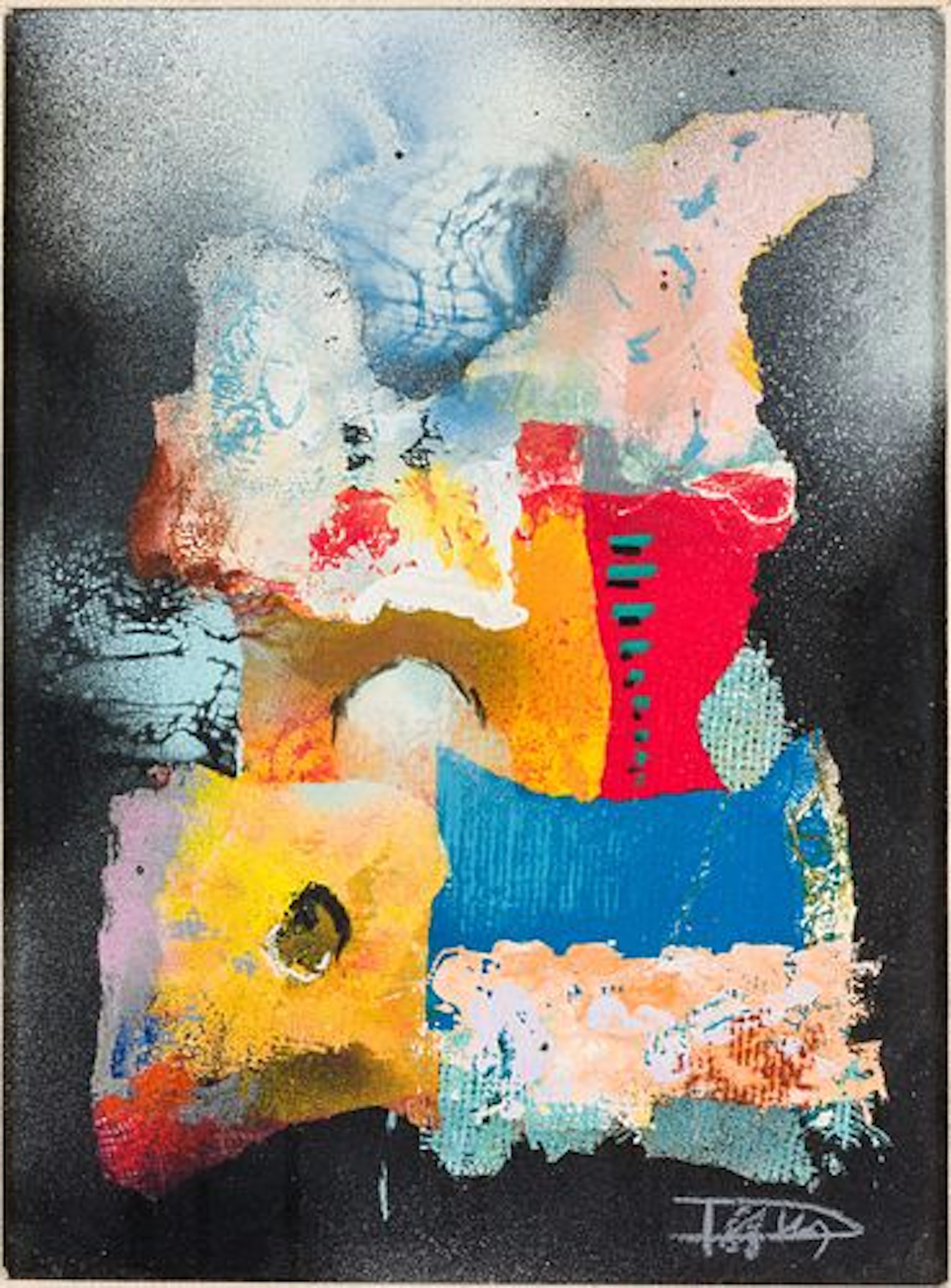 Laszlo Dus (Hungarian, b. 1941), Kodos I, O/C