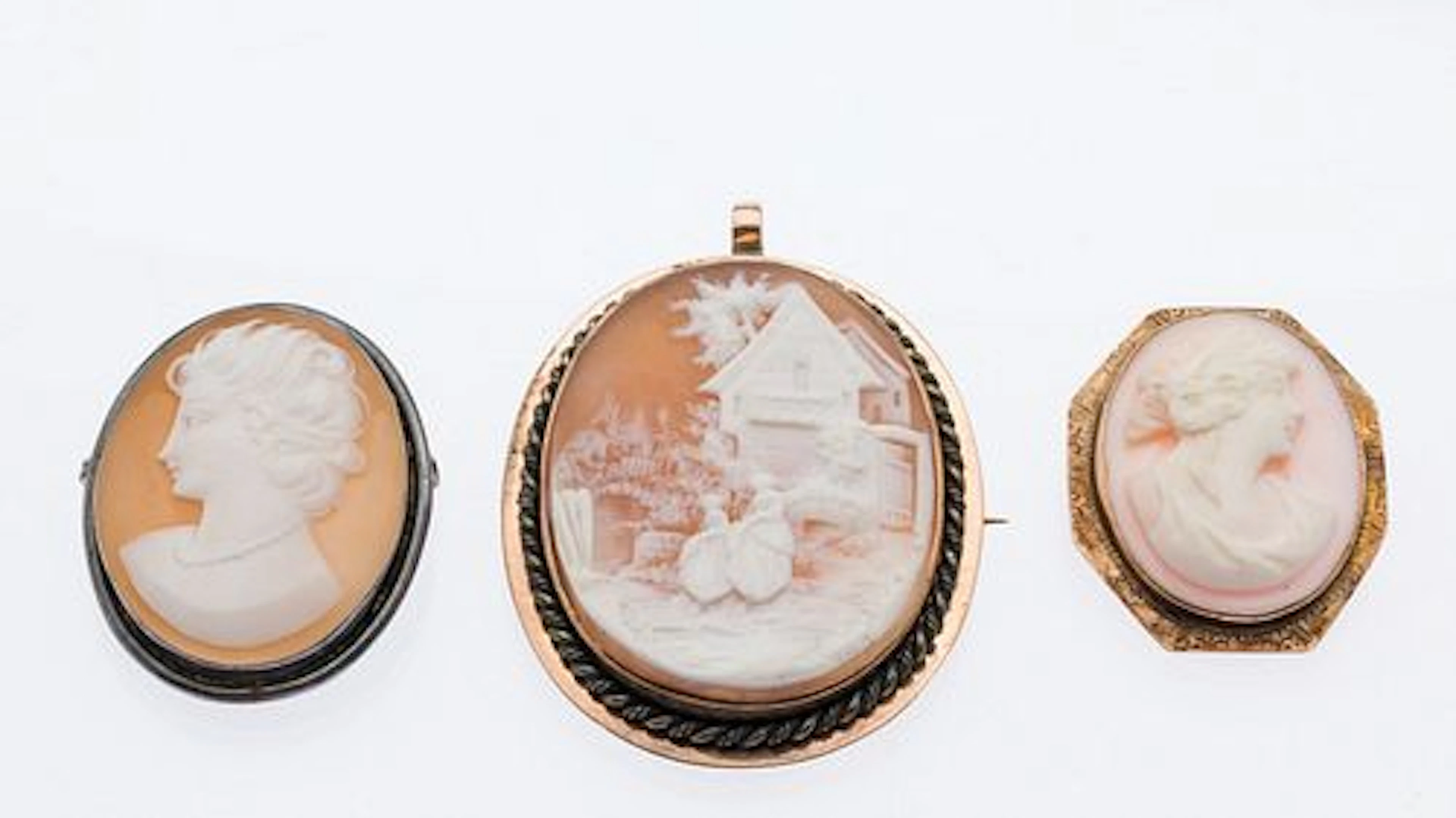 Group of Three Cameos