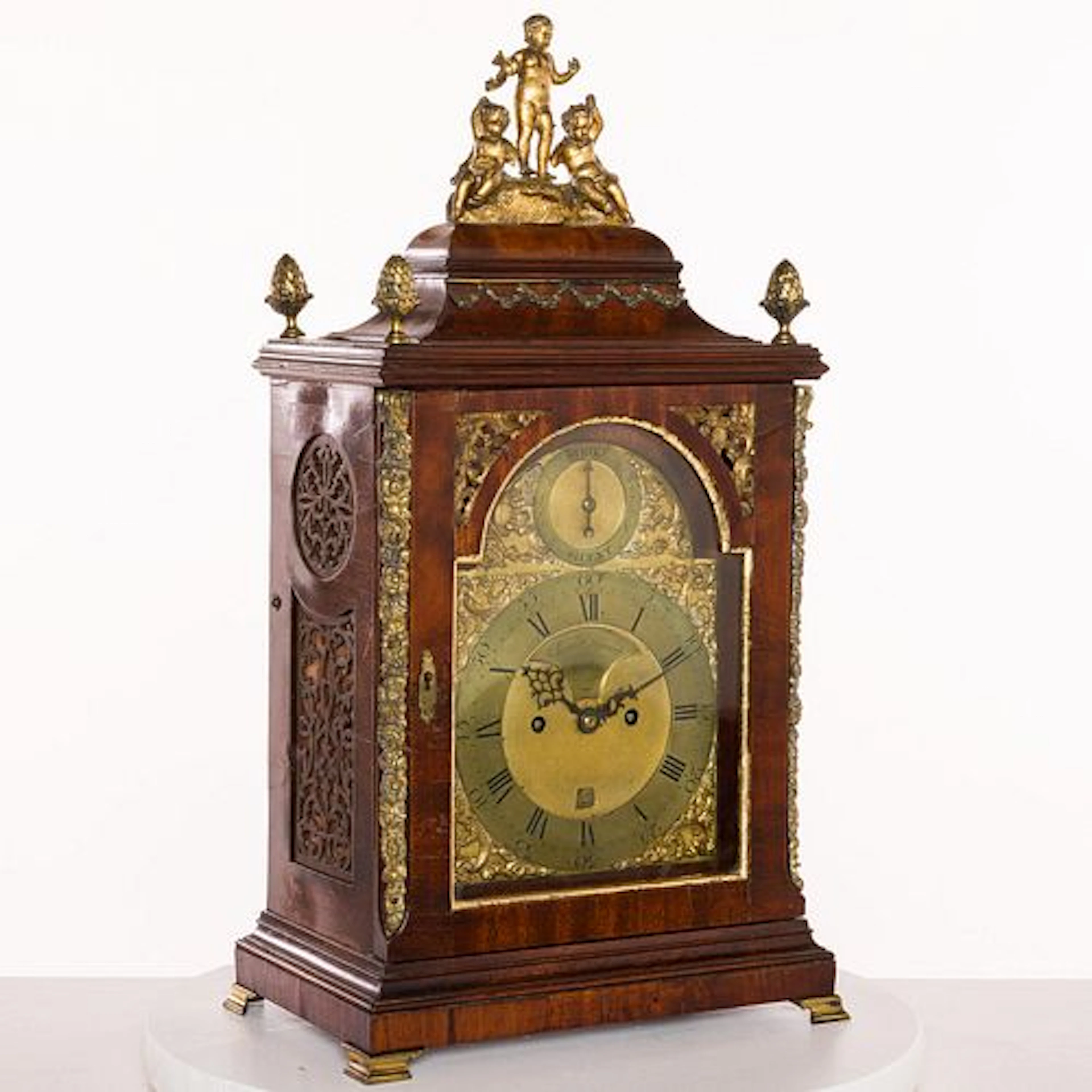 George III Mantle Clock, James Stewart, 18th C