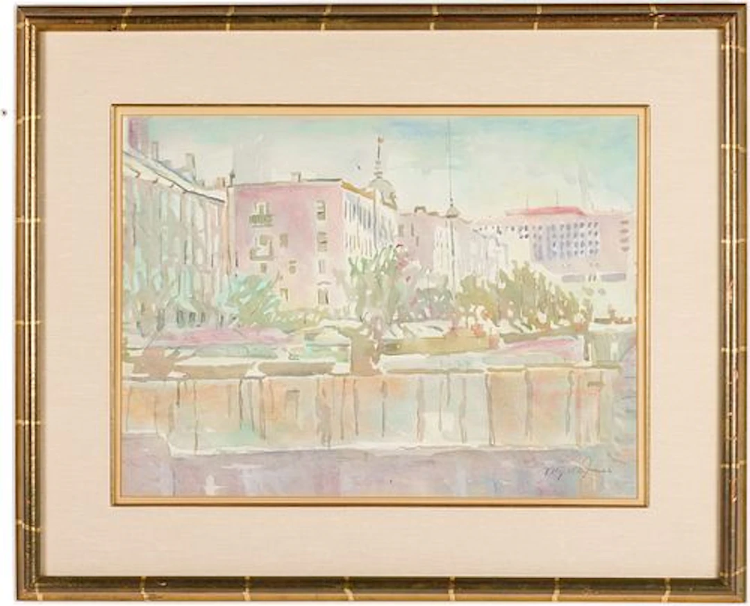 Myrtle Jones (Sav, 1913-2005), River Street, W/C