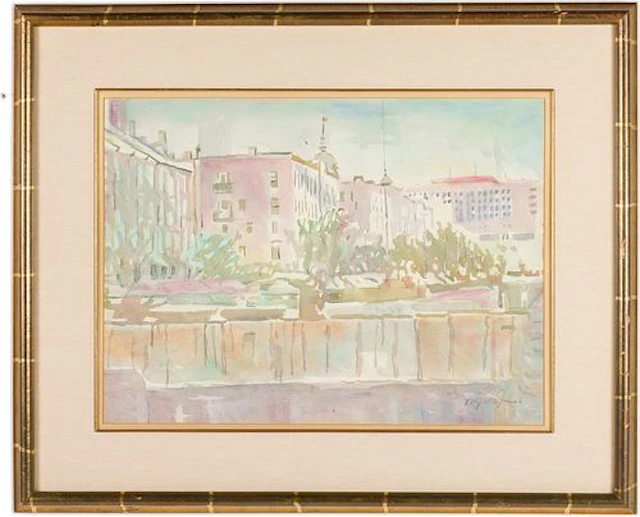 Myrtle Jones (Sav, 1913-2005), River Street, W/C