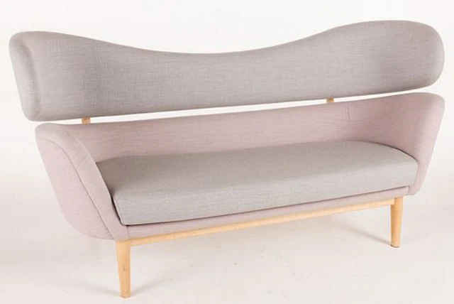 Finn Juhl Baker Sofa & Print of Same Design