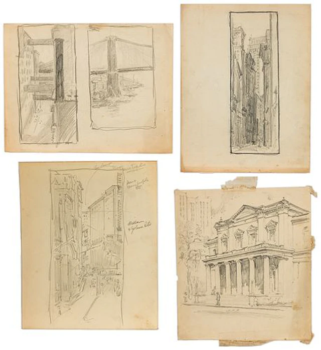 Christopher Murphy Jr., 4 New York Sketches