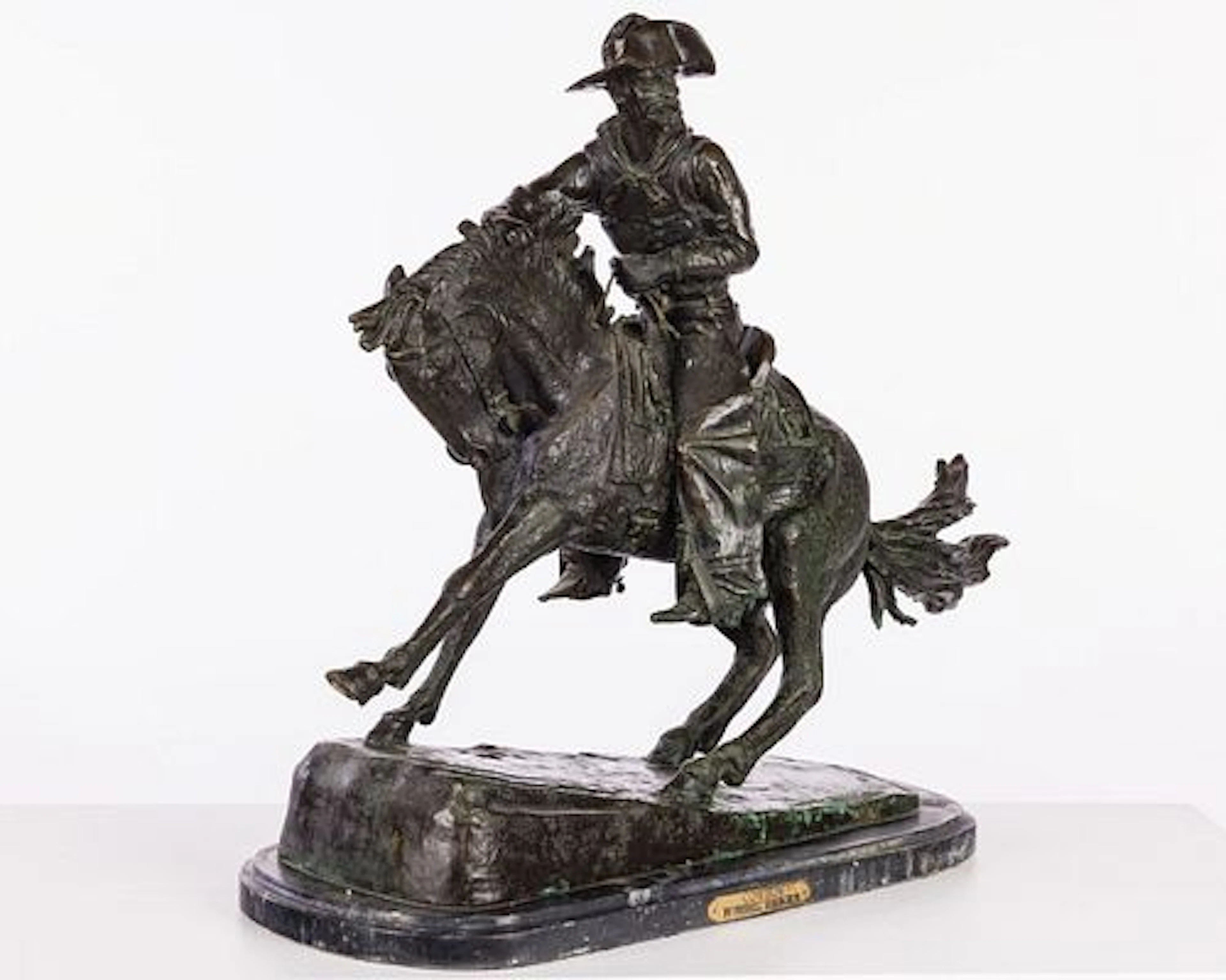 After Frederic Remington, The Cowboy, Bronze