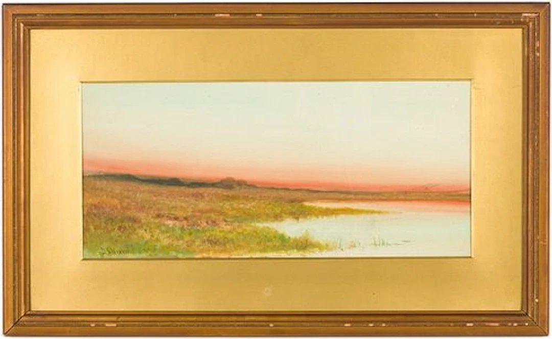 Daniel Sherrin , Silent Evening Hour, Pastel
