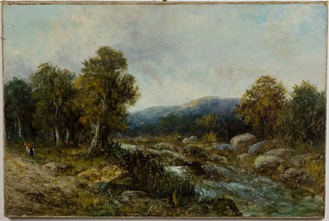 John Austin Sands Monks (1850-1917), Landscape, Oil