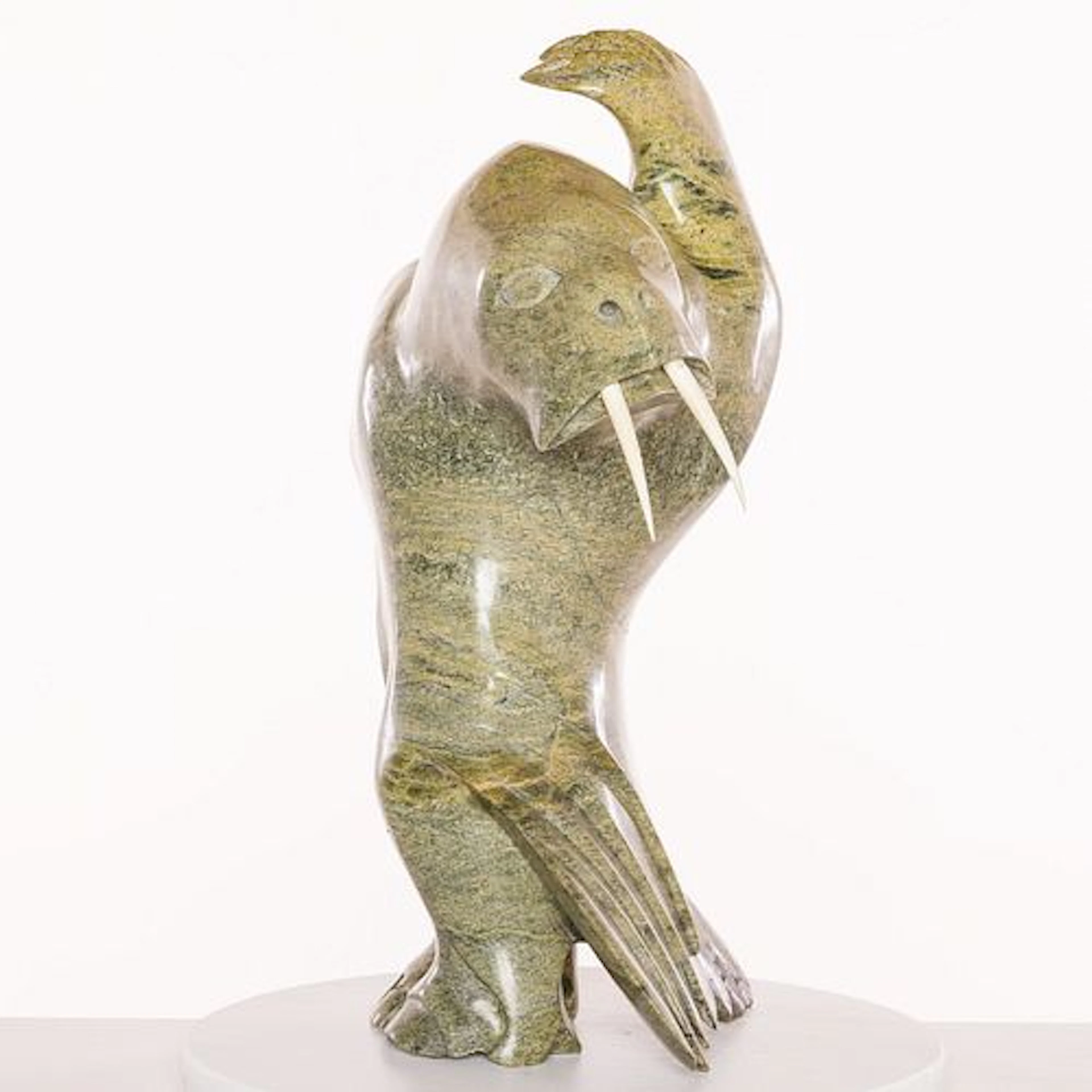 Mathew Saviakjuk (Cape Dorset, Nunavut, 1950-2022), Dancing Walrus