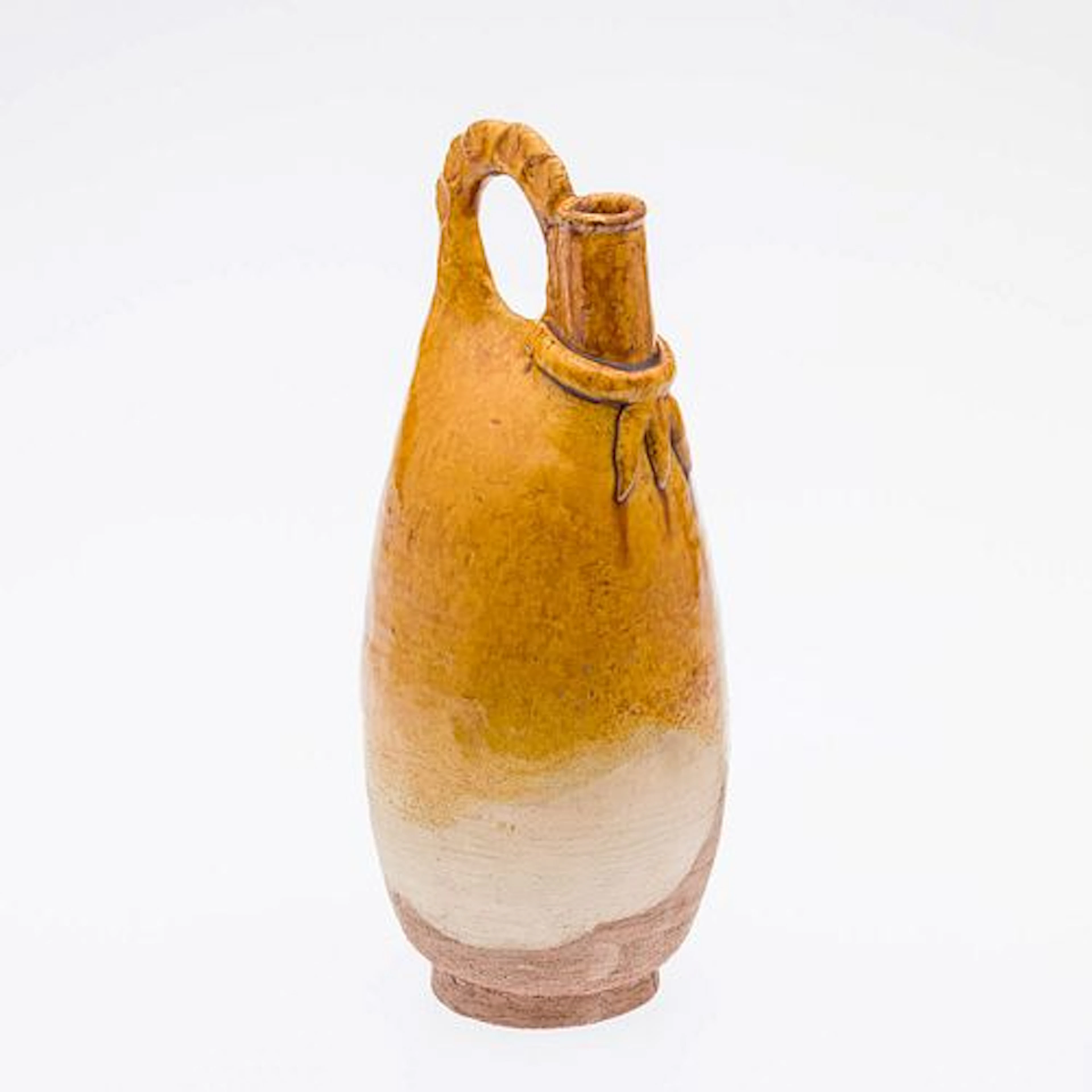 Liao Dynasty Amber-Glazed Pottery Ewer