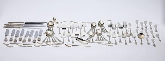 Sterling Flatware Riviera by International, 91 pcs.