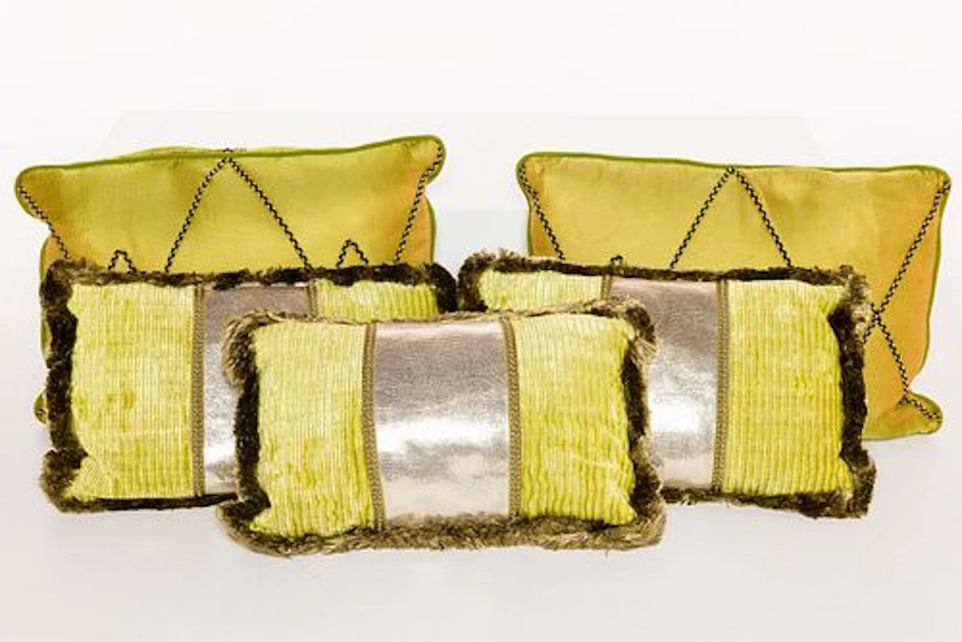 Five Decorative Pillows
