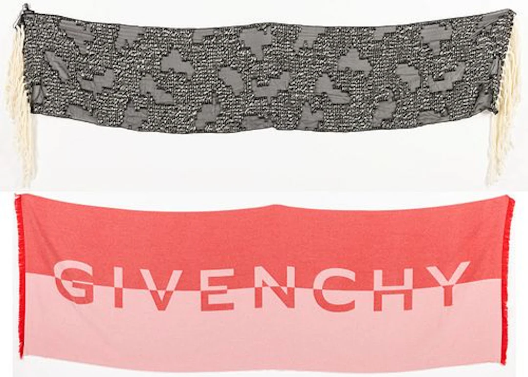 Givenchy Wrap and Escada Scarf