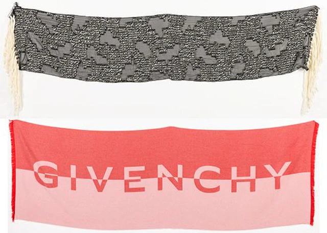 Givenchy Wrap and Escada Scarf