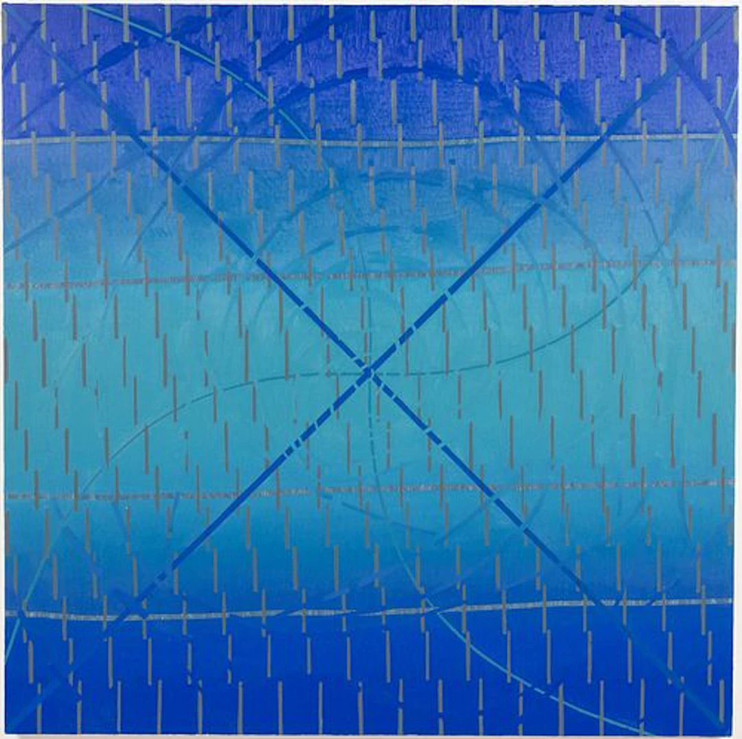 Jerome Hershey, Rose Variation #49, 2004, Oil