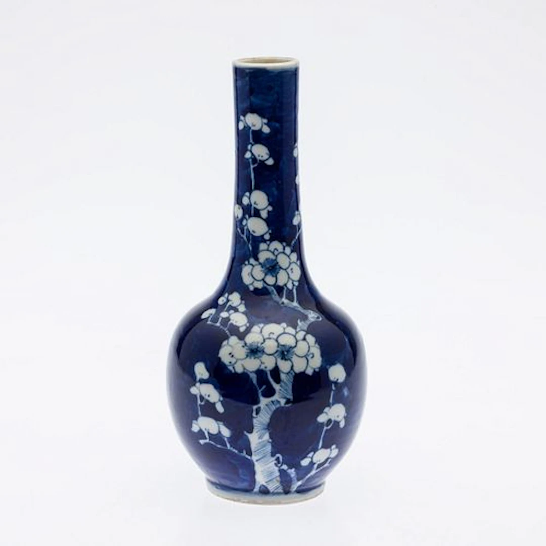 Chinese Blue and White Small Bottle Vase
