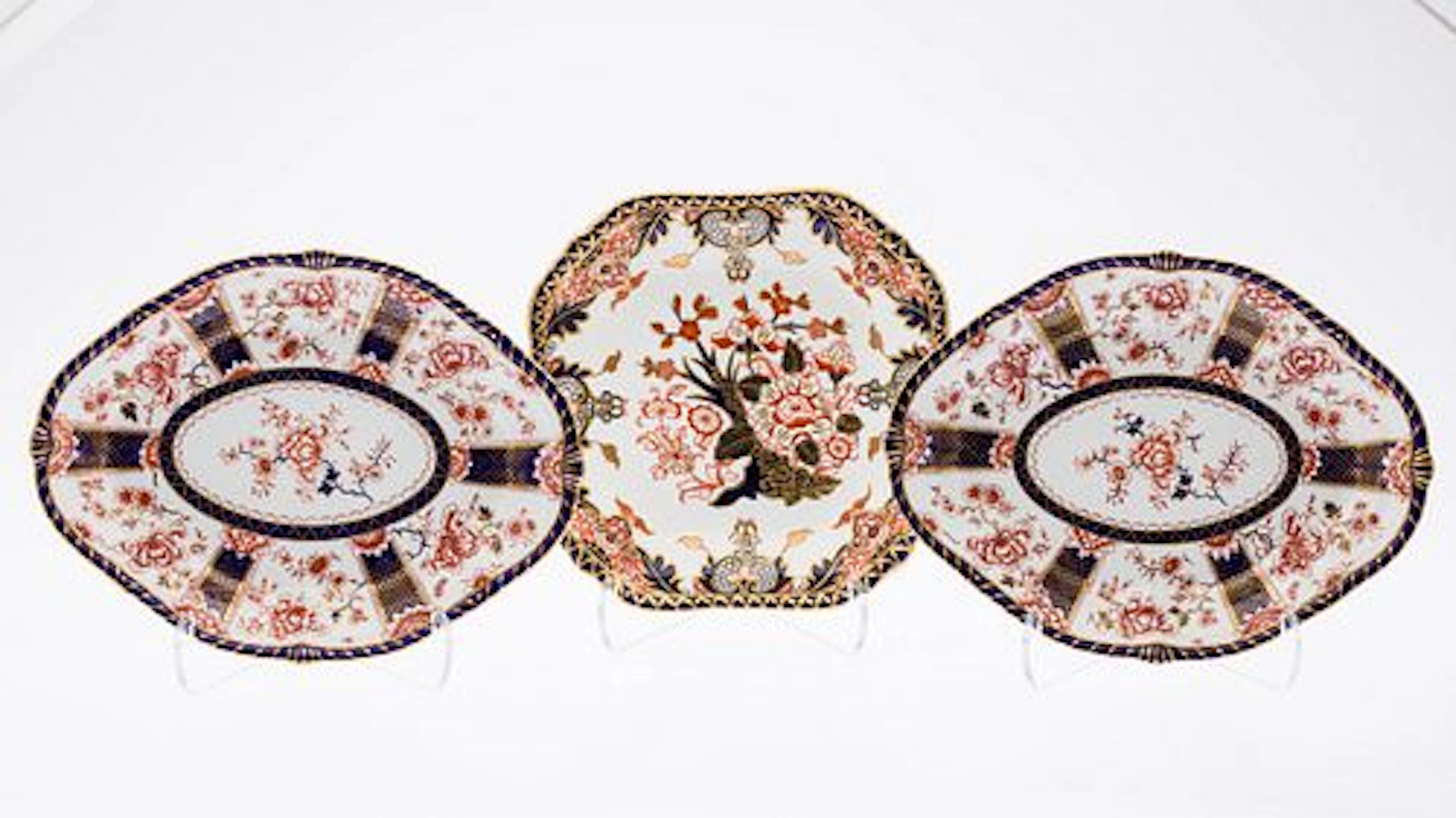Three Pieces of Imari Royal Crown Derby