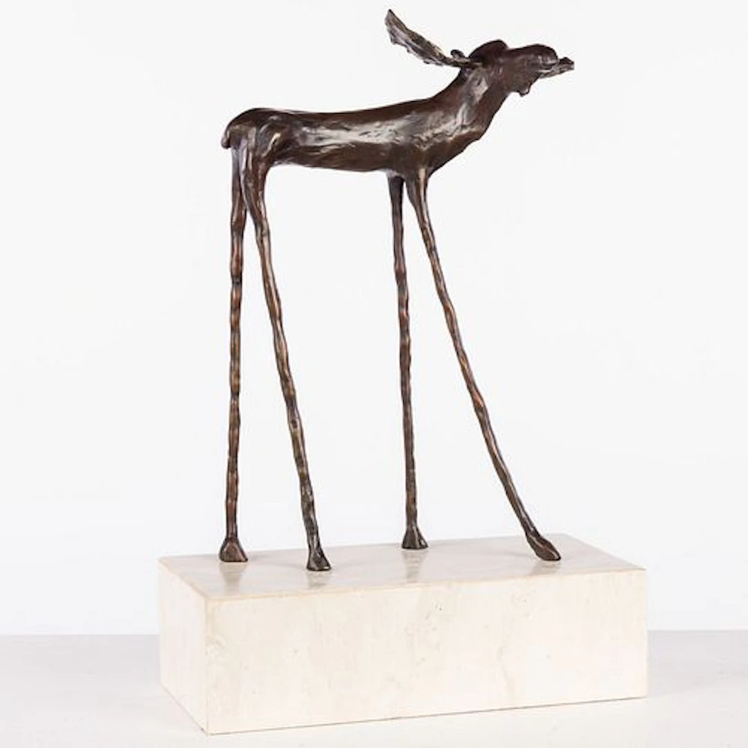Jim Budish (CO, b. 1951), Moose, Bronze