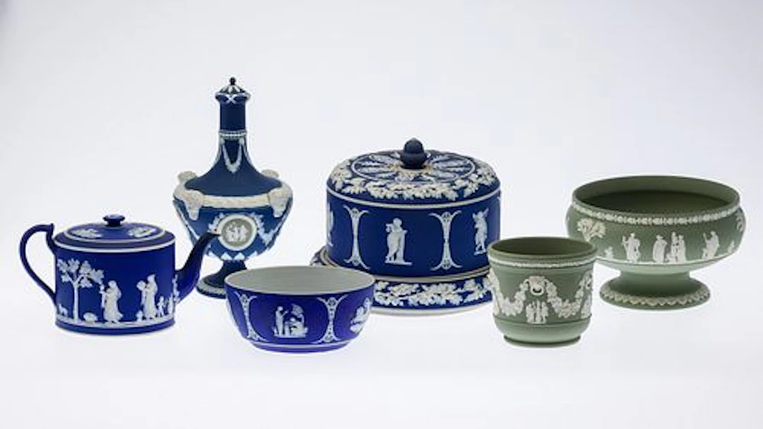 6 Wedgwood Jasperware Articles