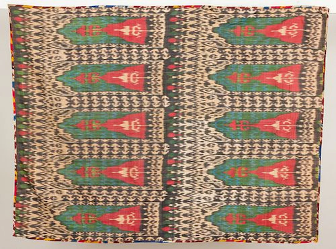 Ikat Coverlet